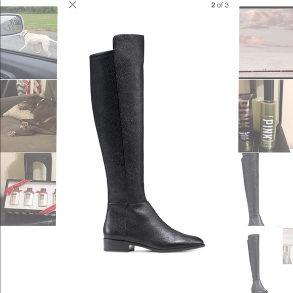 NWOT Michael Kors Bromley Flat Boots Blk⚡️SALE⚡️ - Picture 3 of 4